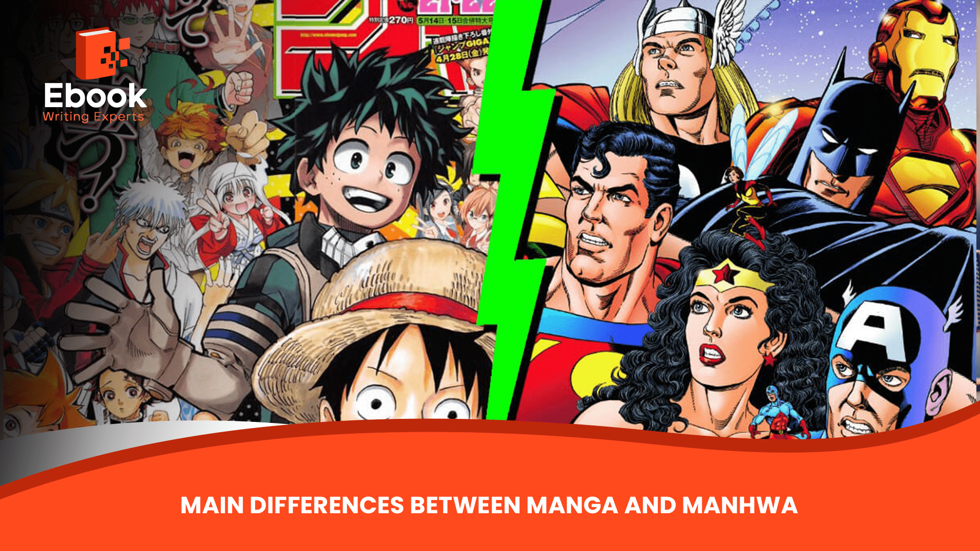 Main Differences Between Manga and Manhwa