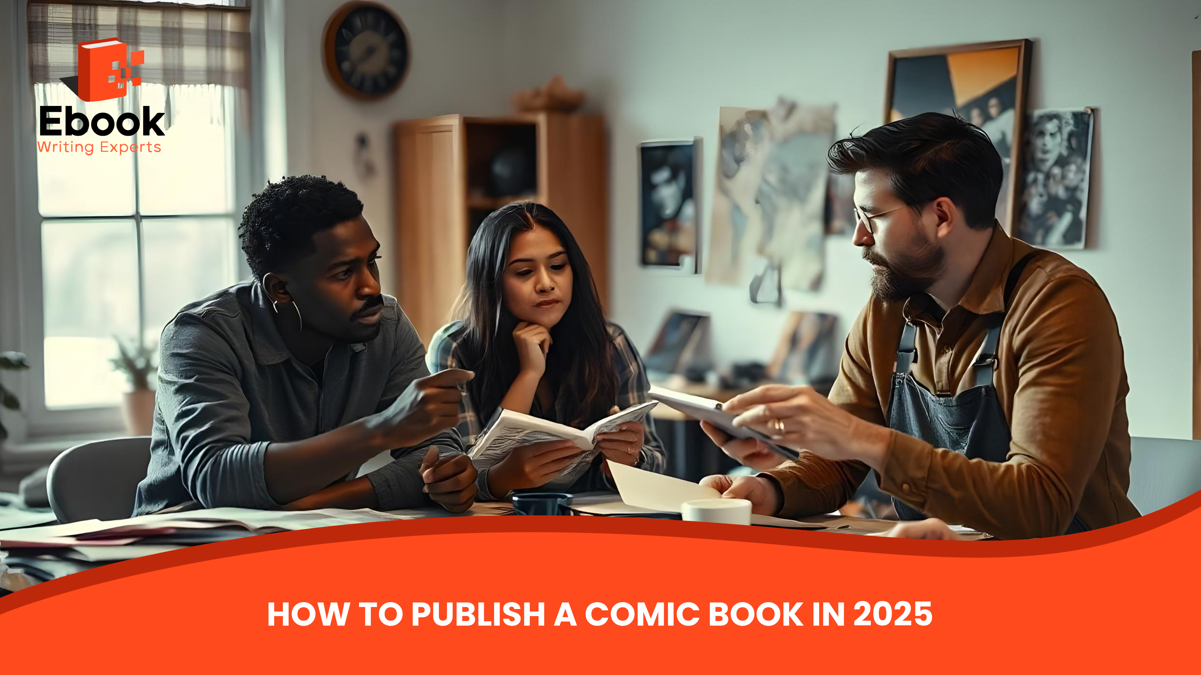 How to Publish a Comic Book In 2025